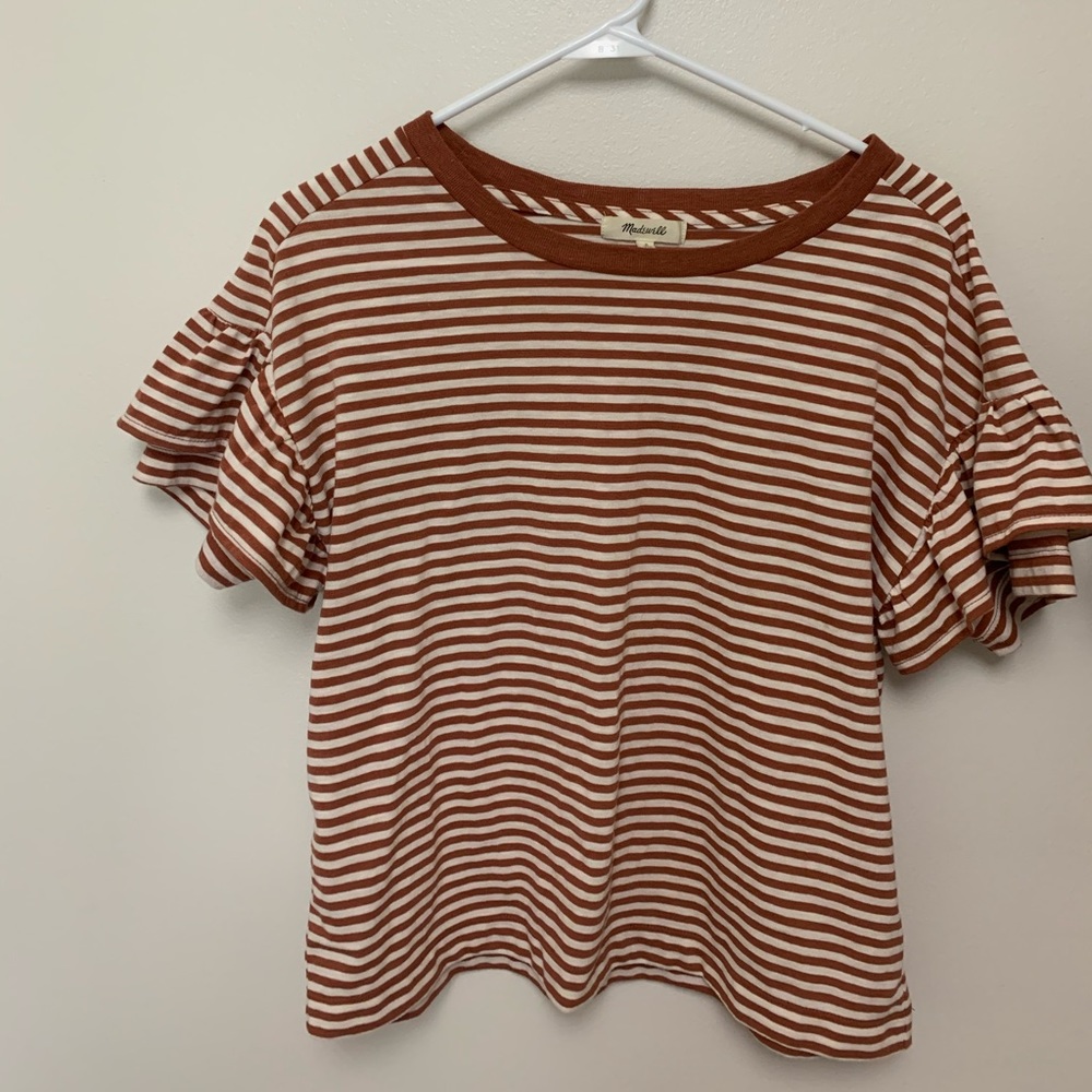 Madewell women’s short sleeve shirt
